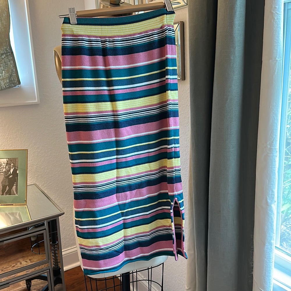 Maeve  Anthropologie stripe skirt size small